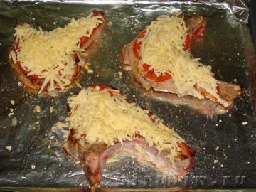 Свинина с помидорами и соусом песто. Фото 7