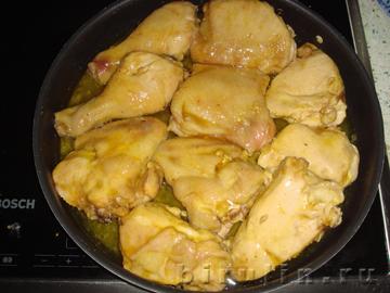 Запеченая курица с медом и карри. Фото 5