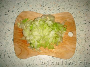 Салат с сыром "Бри". Фото 3