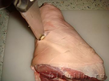 Запеченная свиная рулька. Фото 3