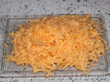 Запеченный картофель с грибами, языком и сыром. Фото 19