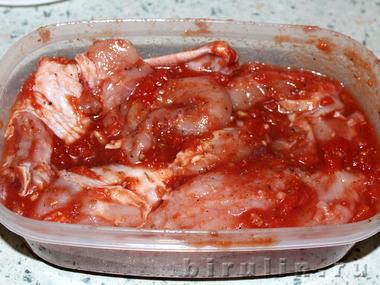 Курица в томатном маринаде. Фото 3